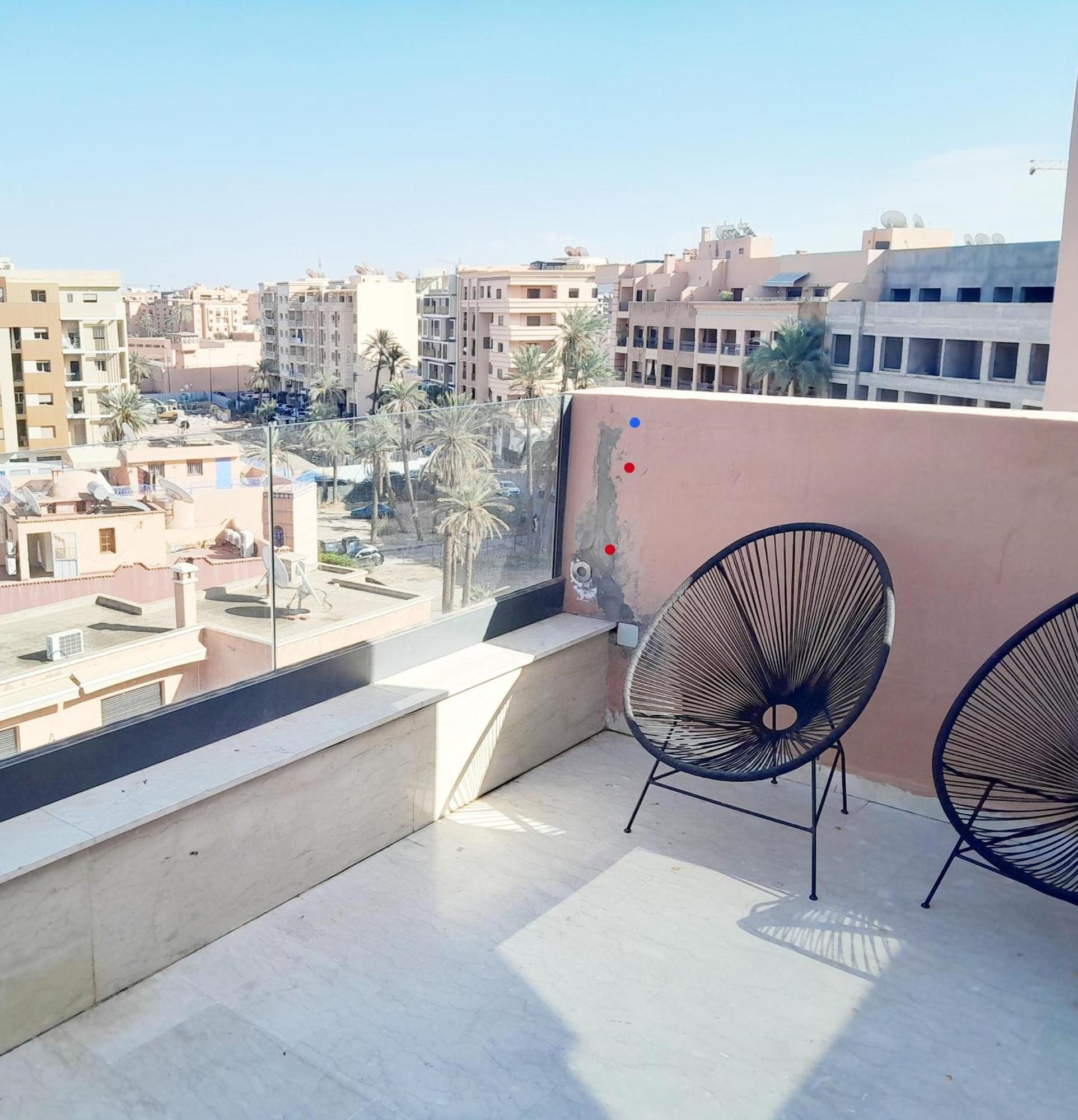 Apart Hotel Cactus Gueliz Marrakesh Bagian luar foto